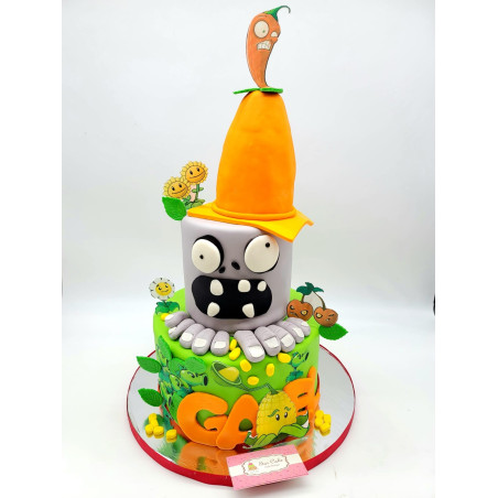 Pastel Infantil 4815 Plantas vs Zombies
