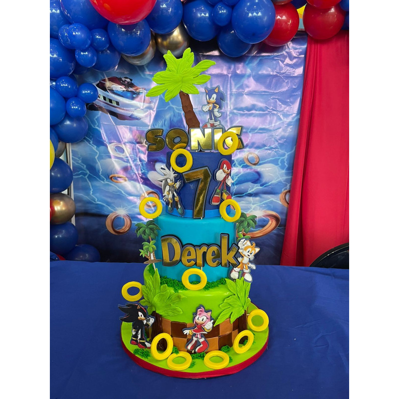 Pastel Infantil 4856 Sonic