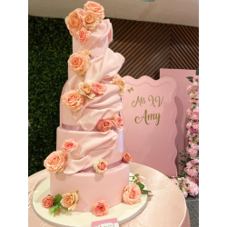 Pastel XV años 4908 Rosa