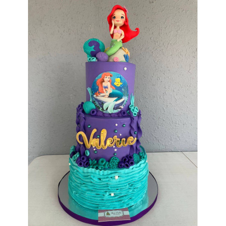 Pastel Infantil 4926 Sirenita