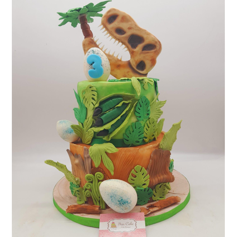 Pastel Infantil 4932 Dinosaurios
