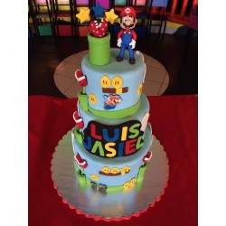 Pastel Infantil 0317 Mario Bros